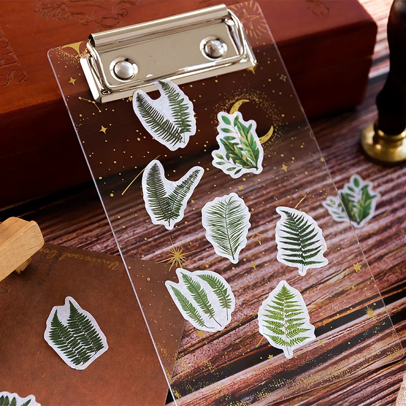 100pcs Washi Tape Set Vintage Plant Cute Animal Designs For Diy Scrapbooking - 4