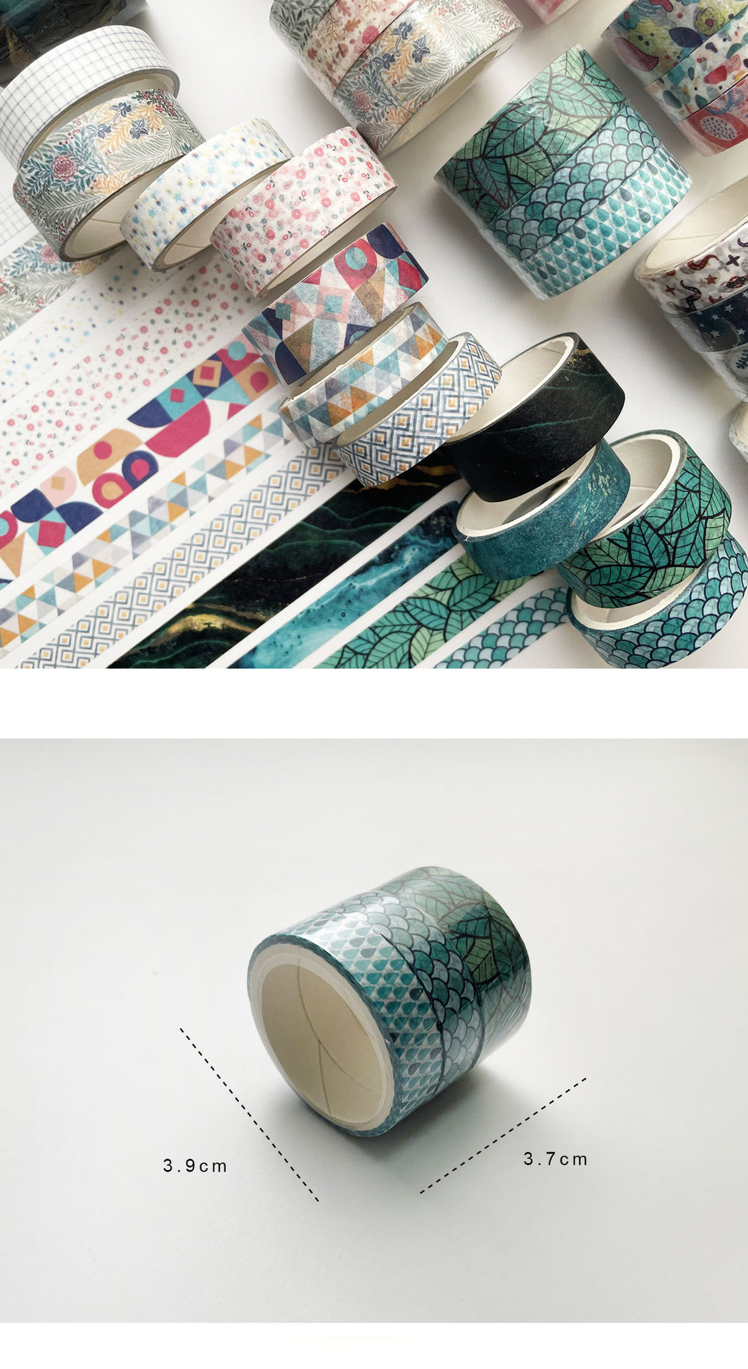 Vintage Starry Sky Washi Tape Set For Scrapbooking Diy Art Decor - 6