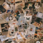 Vintage Junk Journal 200pc Scrapbooking Sticker Set Retro Diary Planner Decor - 2