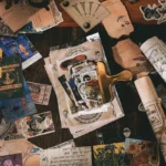 Vintage Junk Journal 200pc Scrapbooking Sticker Set Retro Diary Planner Decor - 3