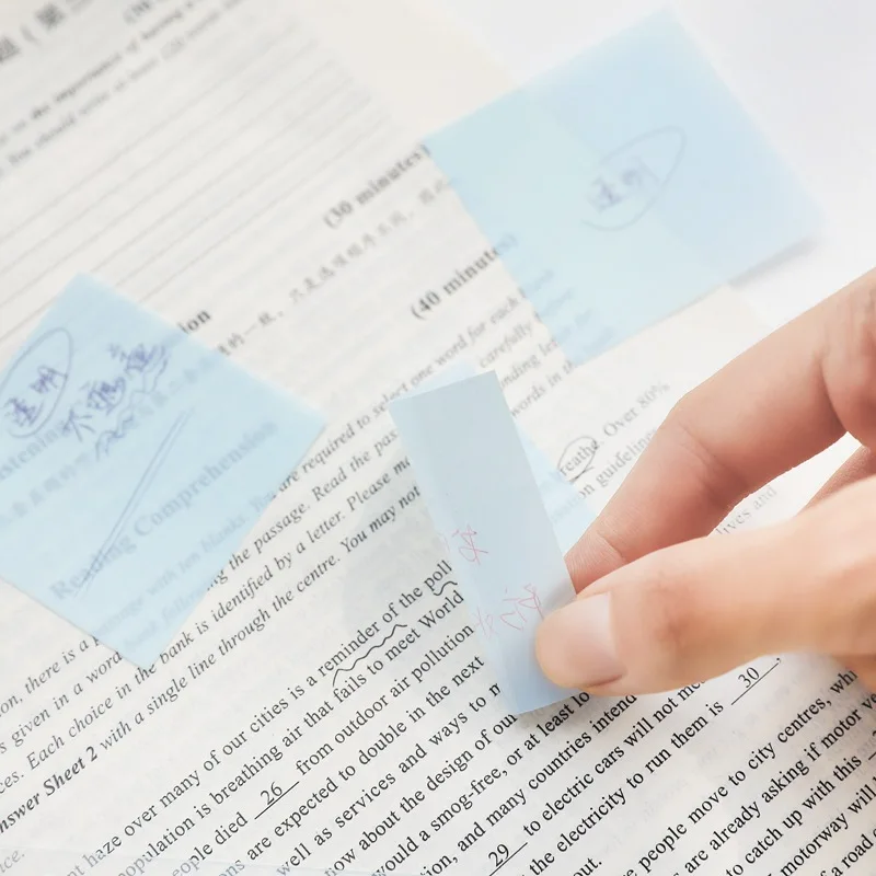 Morandi Colorful Selfstick Notes Set 50 Pcs Essential Office - 3