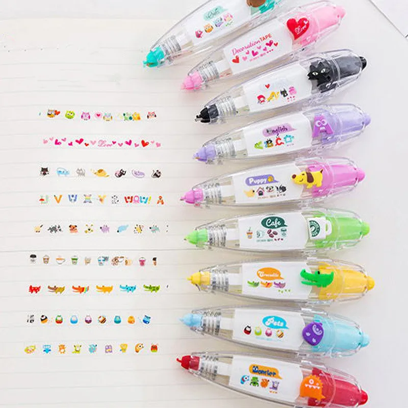 Adorable Kawaii Animal Themed Correction Tape For School Office - 3