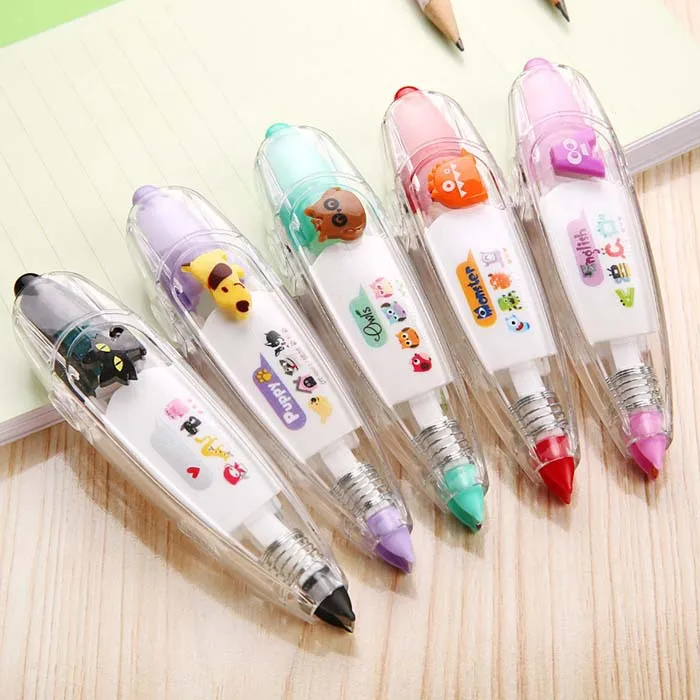 Adorable Kawaii Animal Themed Correction Tape For School Office - 4