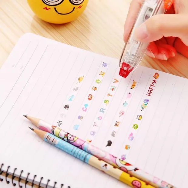 Adorable Kawaii Animal Themed Correction Tape For School Office - 6
