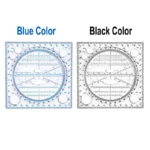 Rotating Architectural Measuring Template For Art Design Projects - 4