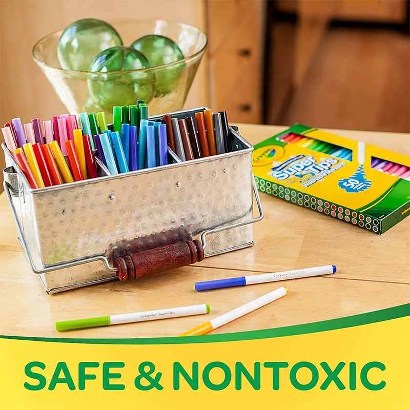 Kids Washable Marker Set For Creative Drawing Coloring - 3