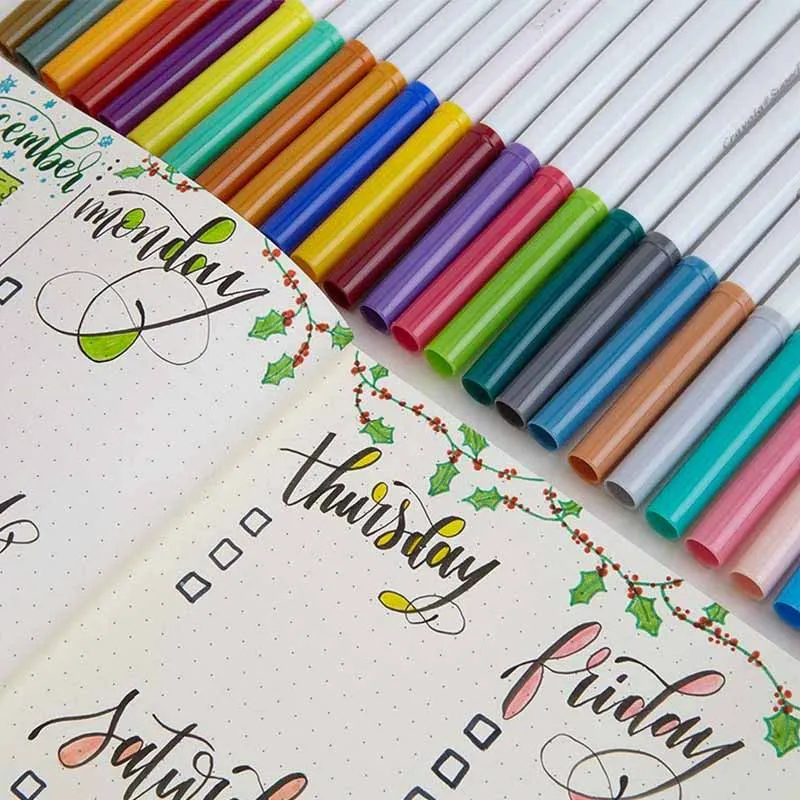 Kids Washable Marker Set For Creative Drawing Coloring - 4