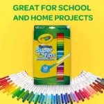 Kids Washable Marker Set For Creative Drawing Coloring - 6